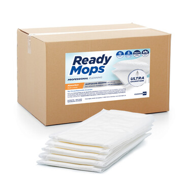 CleaningBox AufsaugMopps, 42x13 cm, wei�, Nachf�llpack...