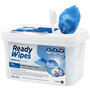 CleaningBox 5-in-1 Kompostierbare ReadyWipes M�bel & Oberfl�chen 50er Spenderbox Blau, 30x30 cm