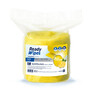 CleaningBox 5-in-1 Kompostierbare ReadyWipes Sanit�r & Bad 50er Nachf�llpackung Gelb, 30x30 cm