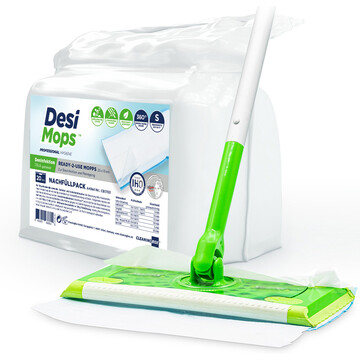 CleaningBox DesiMops S range up to 20 m�, 25x13 cm, blue,...