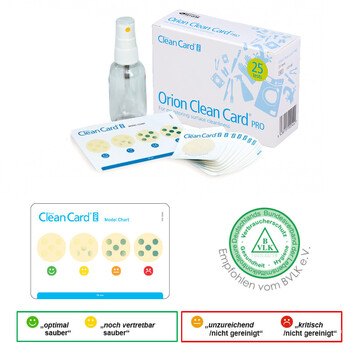 Clean Card PRO Starter-Kit 25 Clean Cards