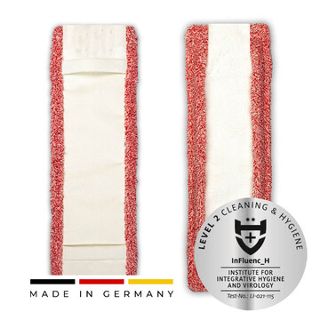 SlimTEX Flip Allround-Reinigungsmopp, 40 cm, rot/wei�