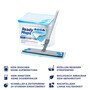 CleaningBox ReadyMops L Allzweck Reichweite 35 m�, 42x13 cm, blau,5er ZIP-Pack