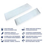  CleaningBox EinwegMopps EinmalMopps P, 42x13 cm wei�, 250 St�ck