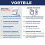 CleaningBox DNA & RNA RemoverMops M Reichweite bis 20 m�, 42x13 cm, wei�, 5er ZIP-Pack